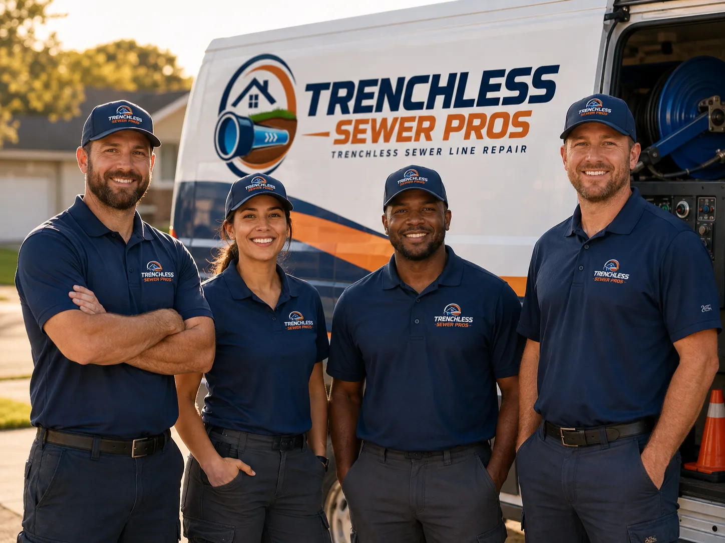 Trenchless Sewer Repair company in Novice, TX